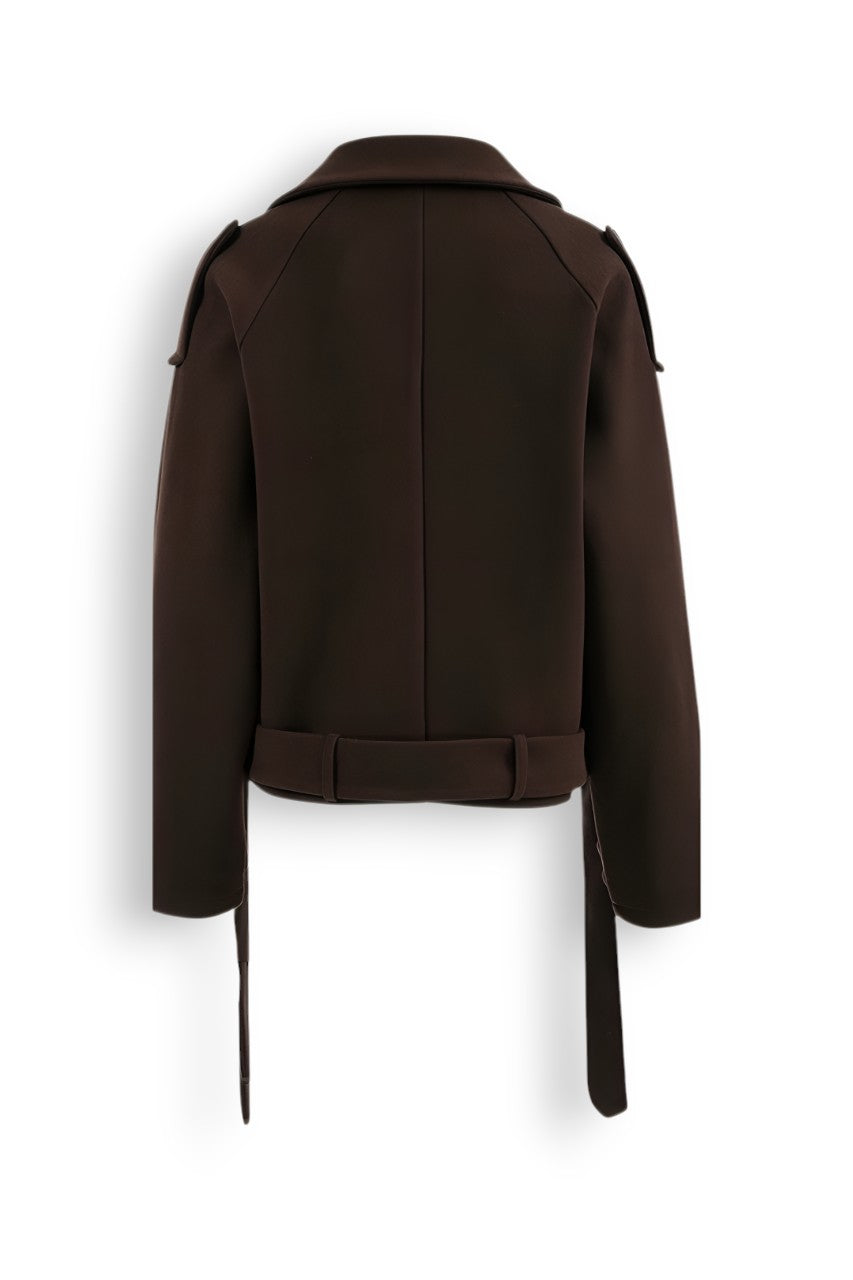 Double-Breasted Loose Fit Coat