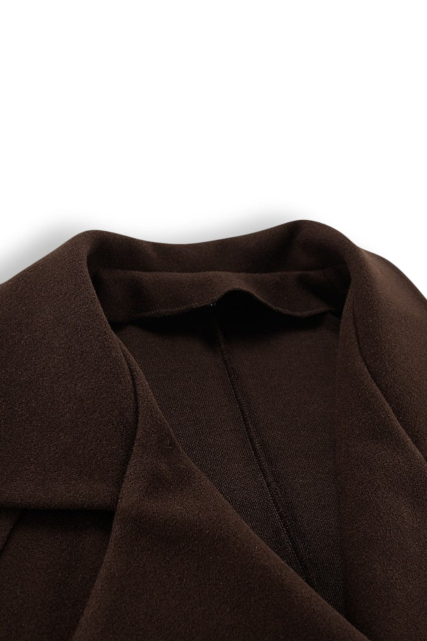 Double-Breasted Loose Fit Coat
