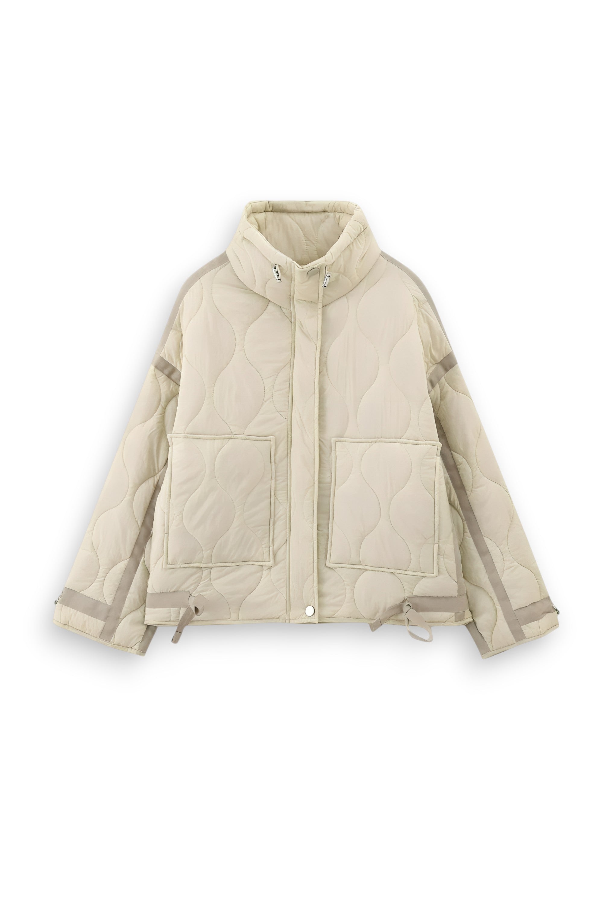 Solid Quilted Jacket