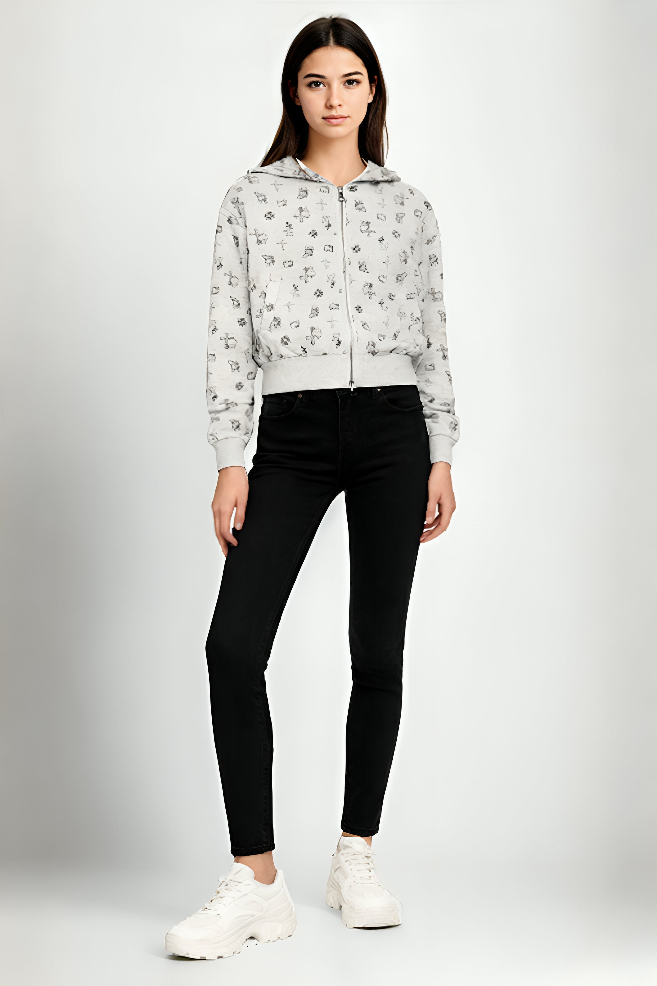 Cross Hello Kitty Hoodie