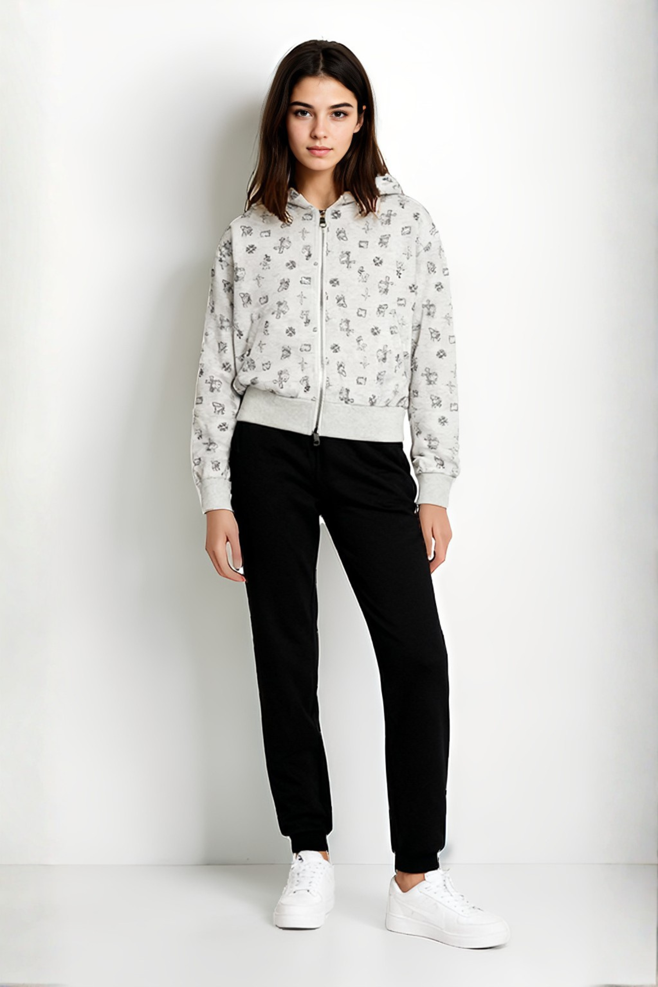 Cross Hello Kitty Hoodie