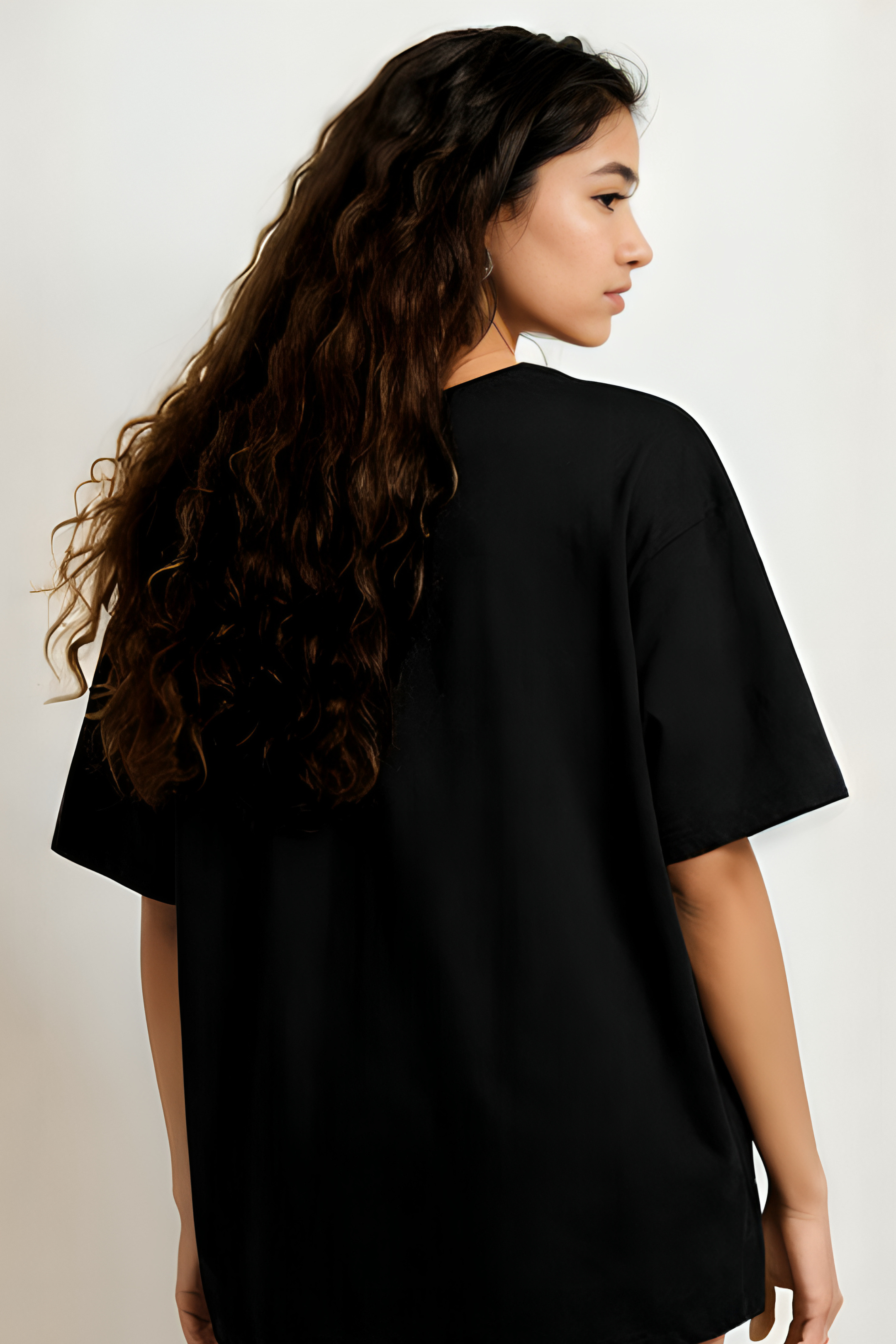 Hello Kitty Oversized Printed T-Shirt