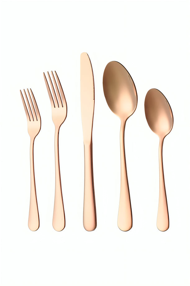 Gold 20 Piece Cutlery Set