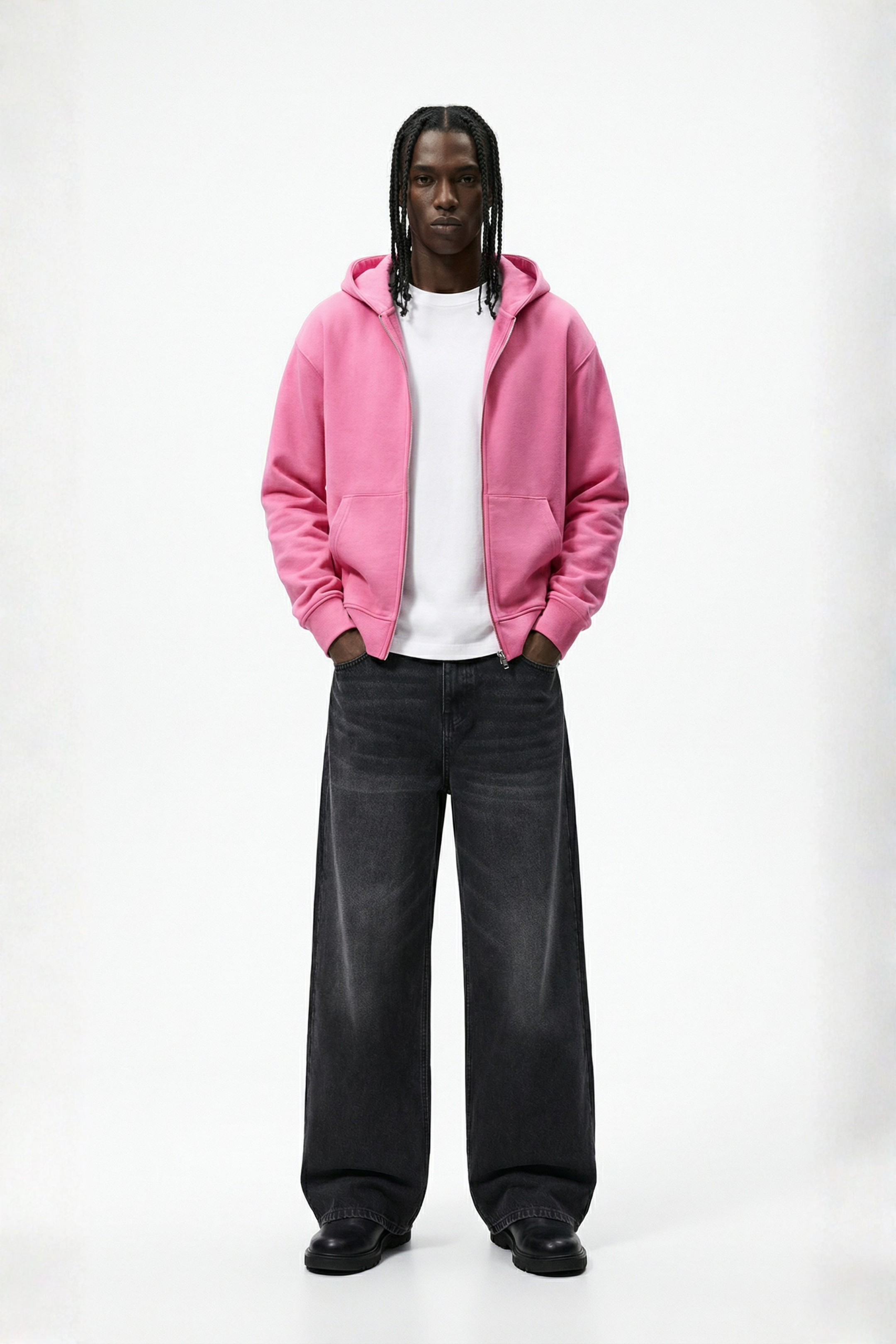 Wide Leg Baggy Jeans