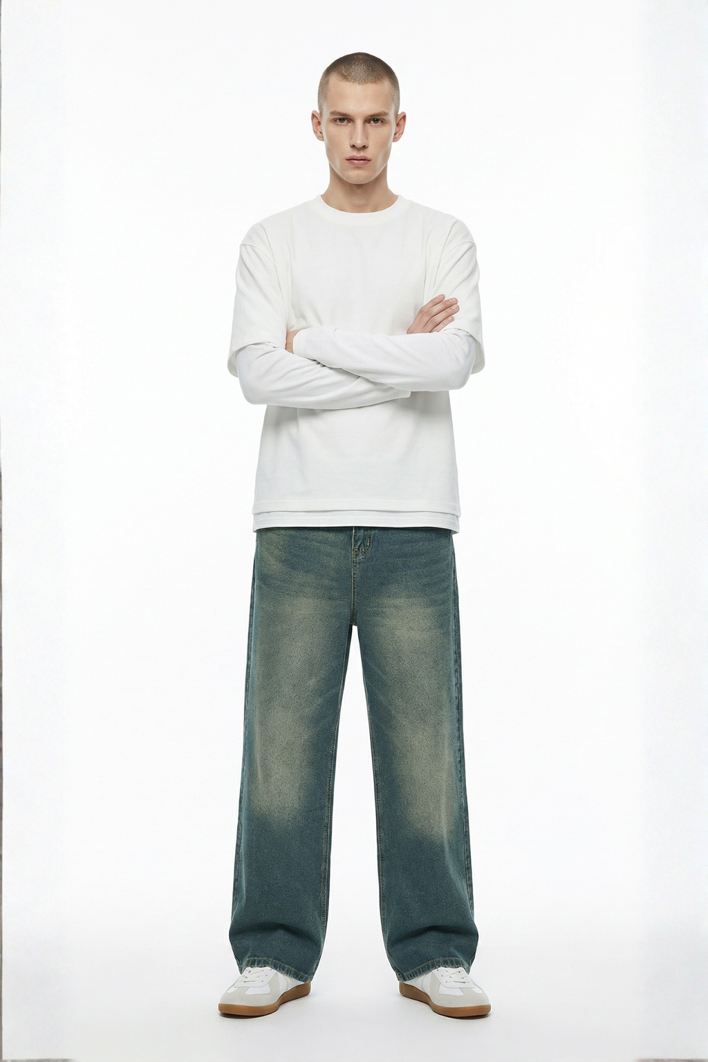 Wide Leg Baggy Jeans