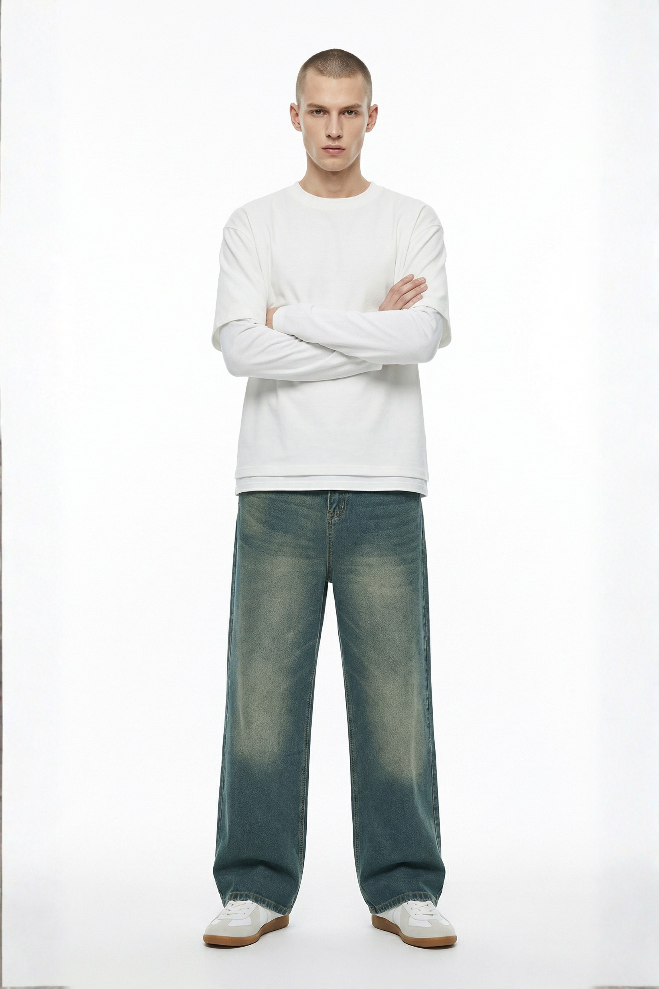 Wide Leg Baggy Jeans