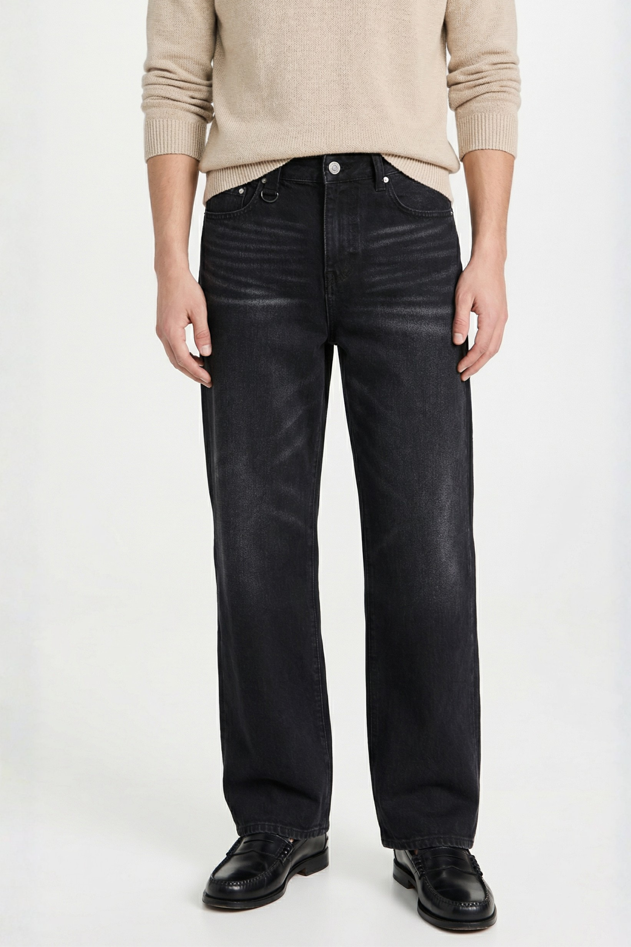 Wide Straight Jeans