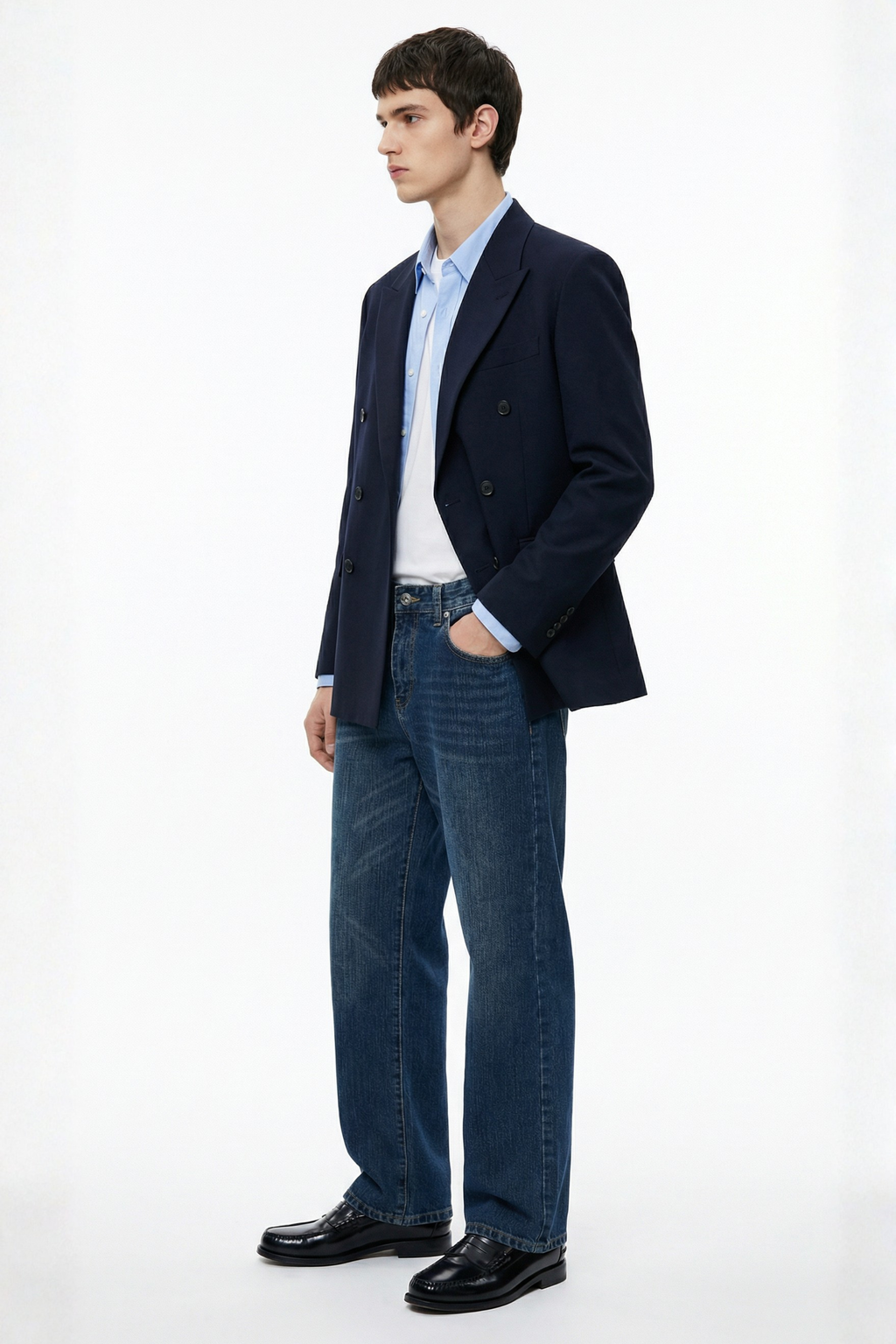 Wide Straight Jeans