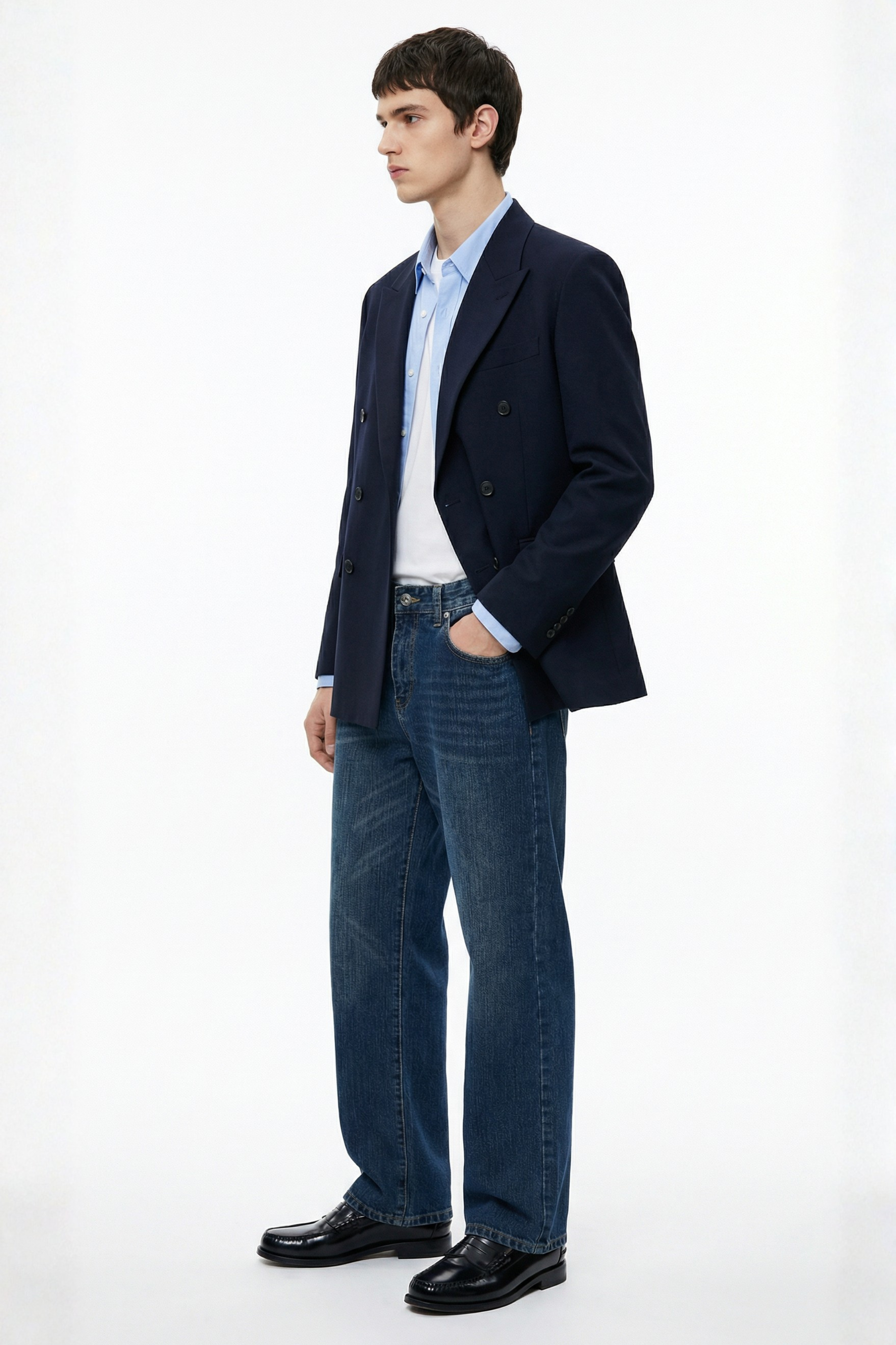 Wide Straight Jeans