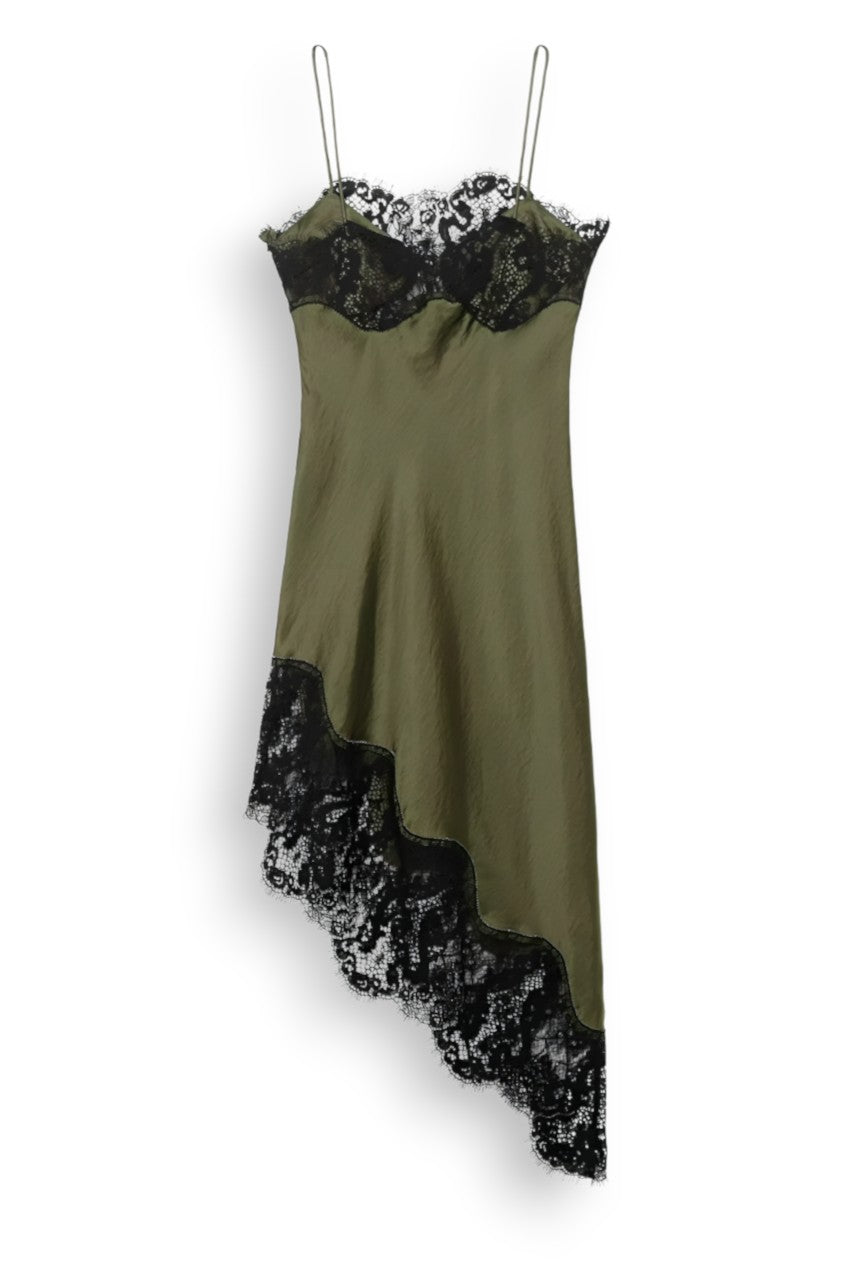 Lace Satin Slip Dress Coastal Strands Lace Satin Slip Dress Coastal Strands