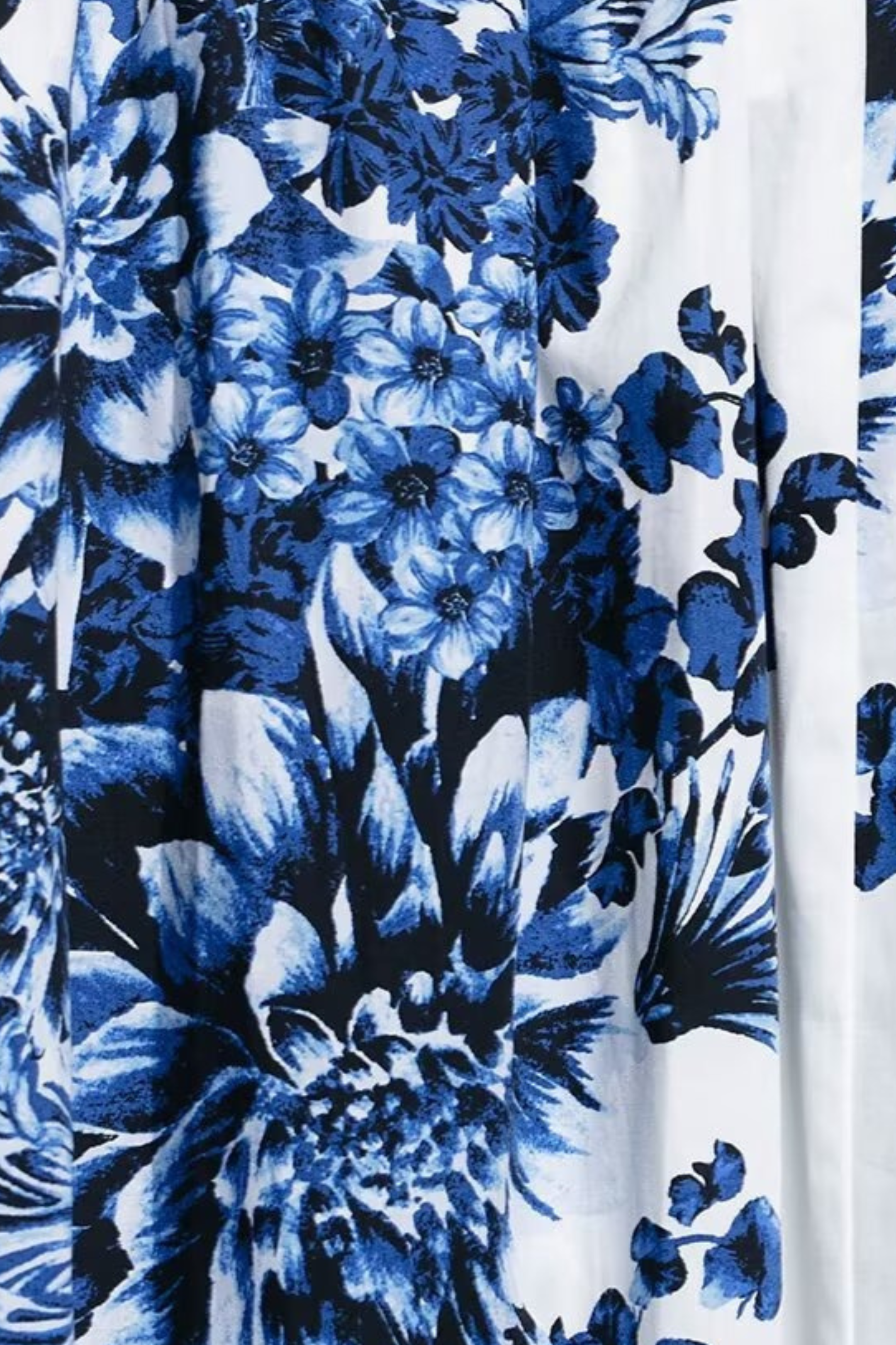 Tie Flared Poplin Skirt