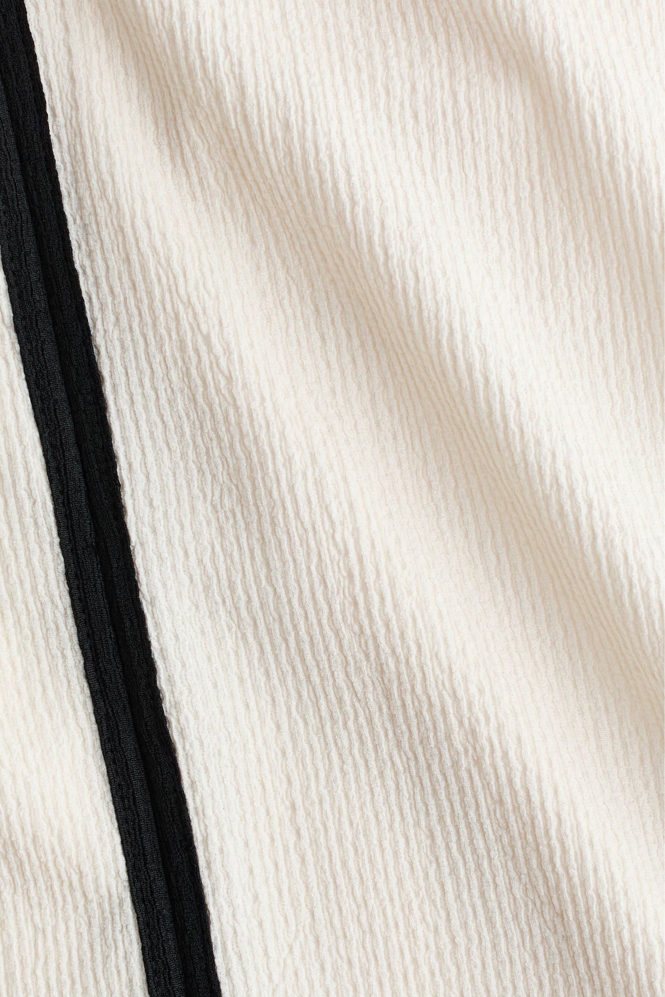 Trim V Neck Beach Dress