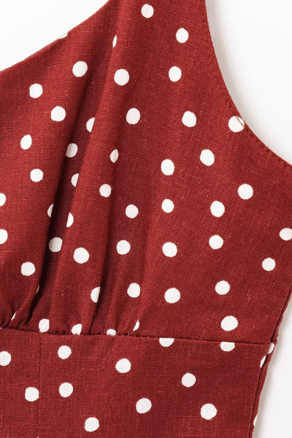 Polka Dot Maxi Strap Dress