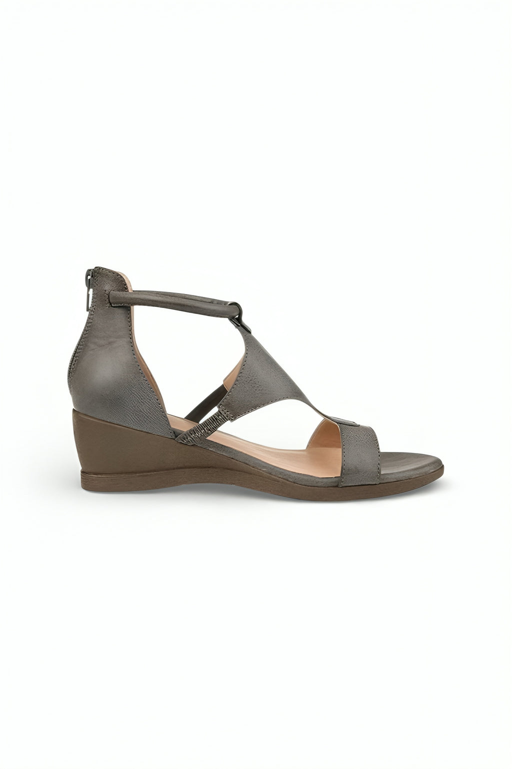 Heeled Wedge Sandals
