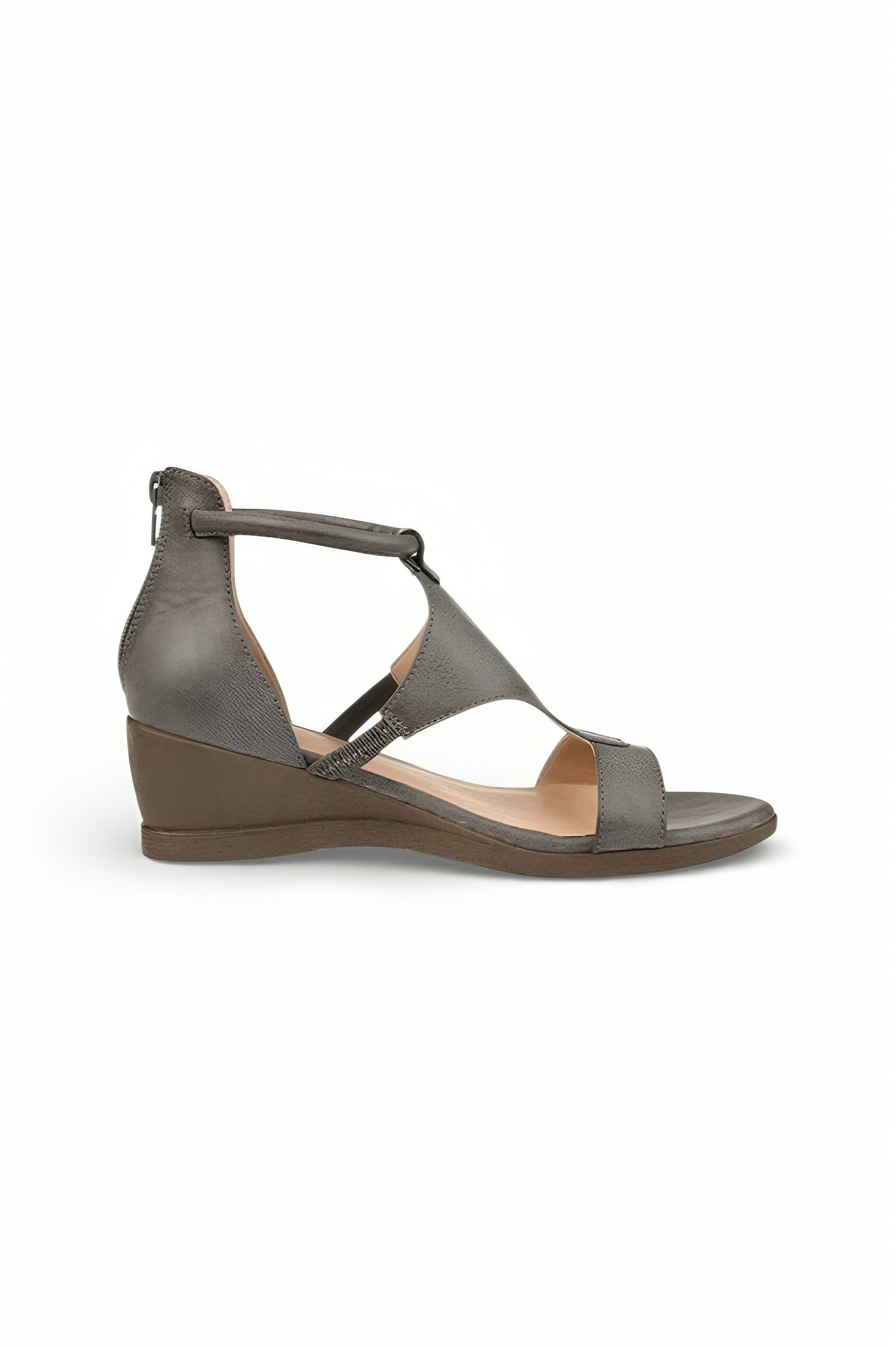 Heeled Wedge Sandals