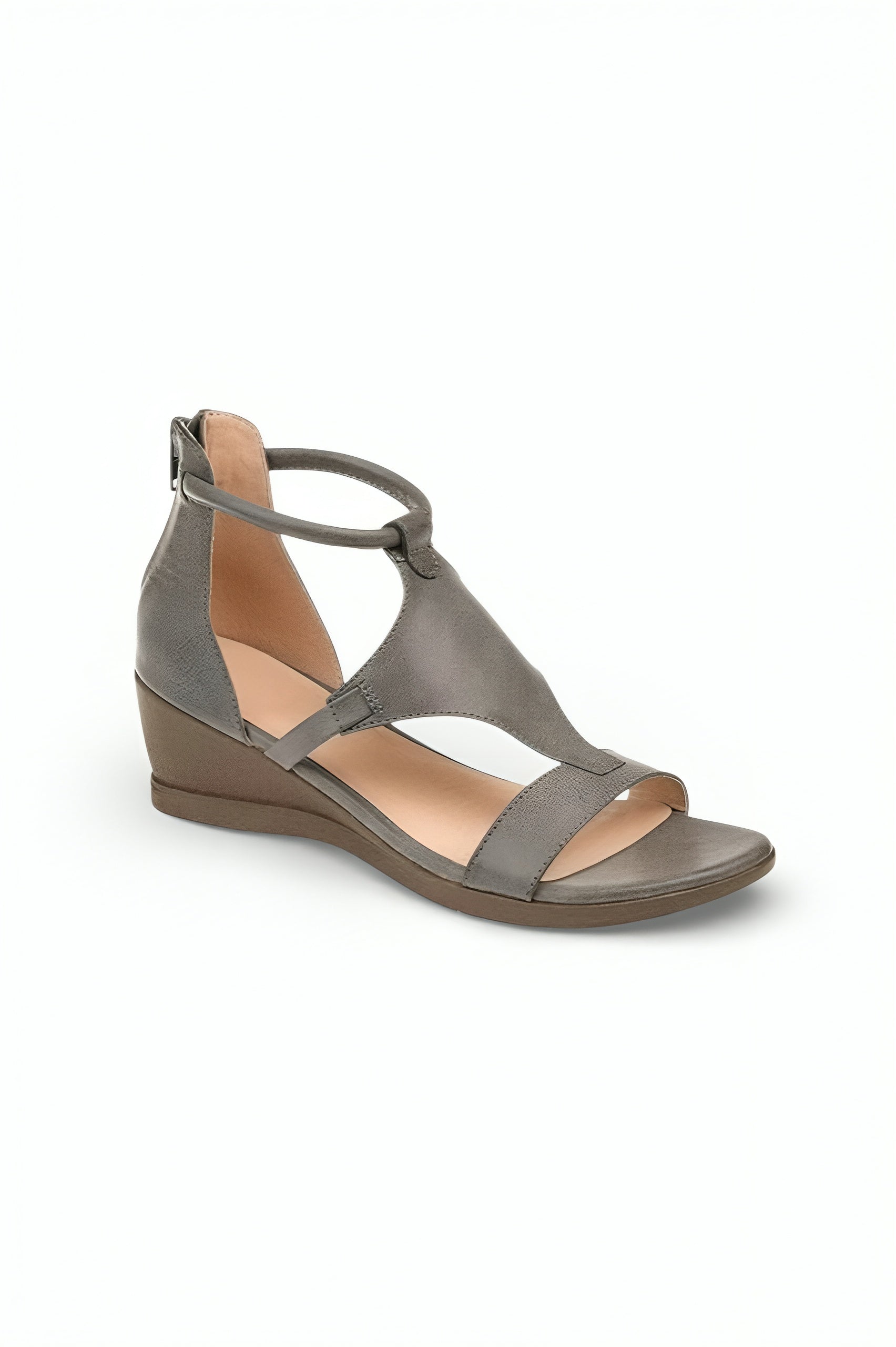 Heeled Wedge Sandals