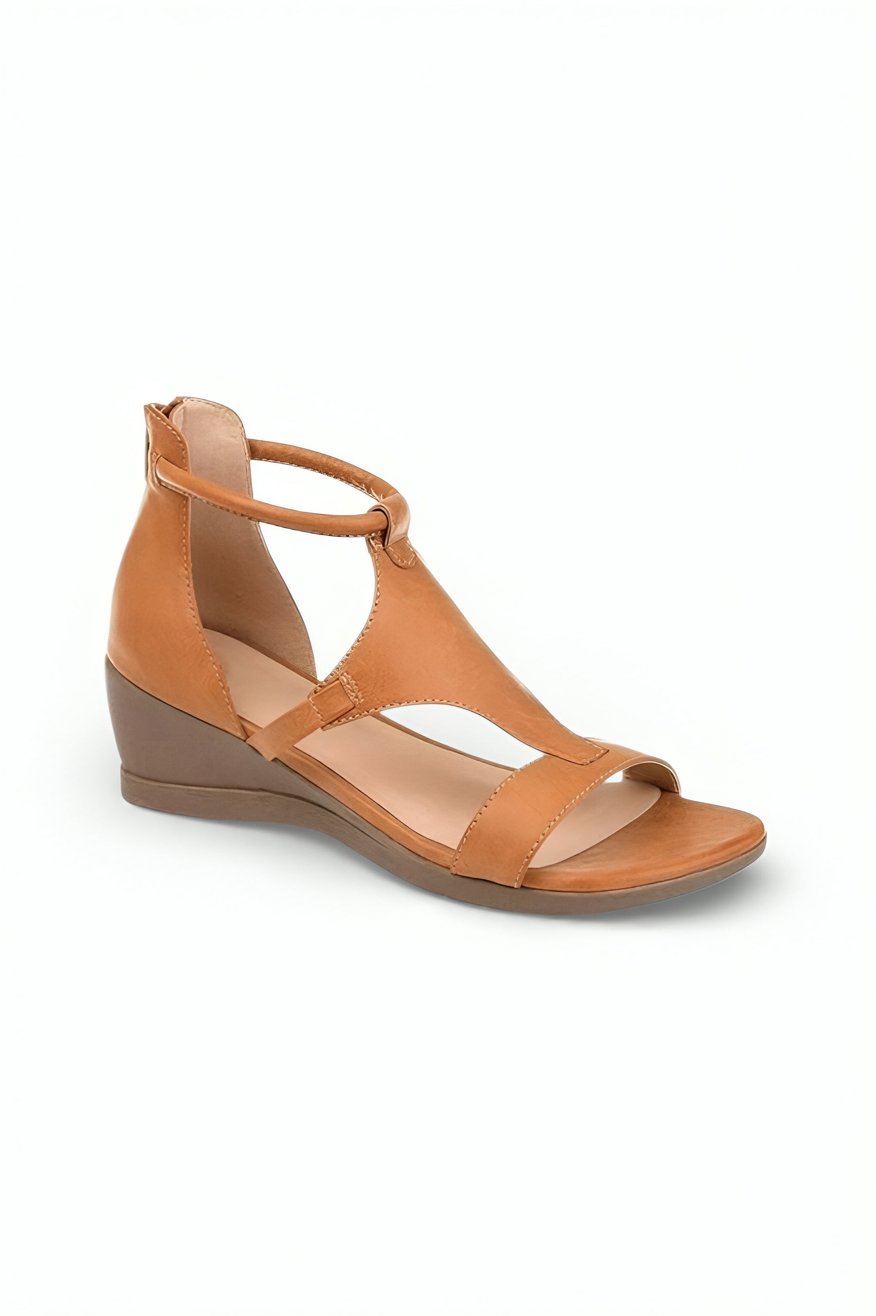 Heeled Wedge Sandals