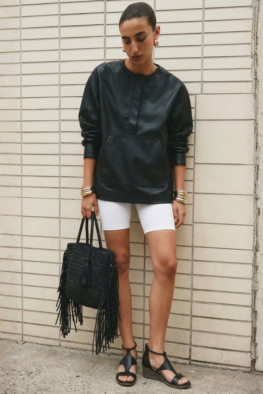 Heeled Wedge Sandals