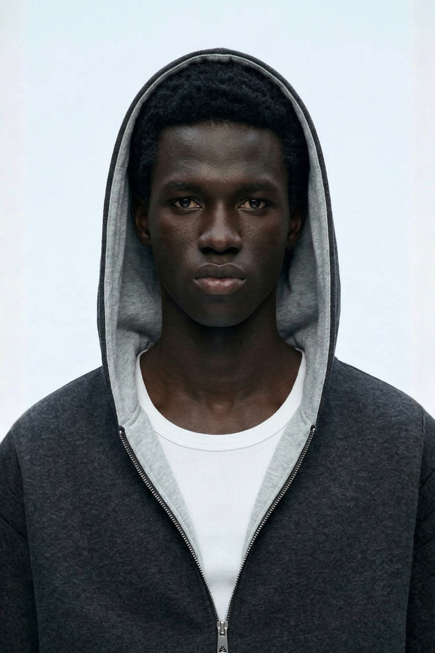 Oversized Hooded Jacket