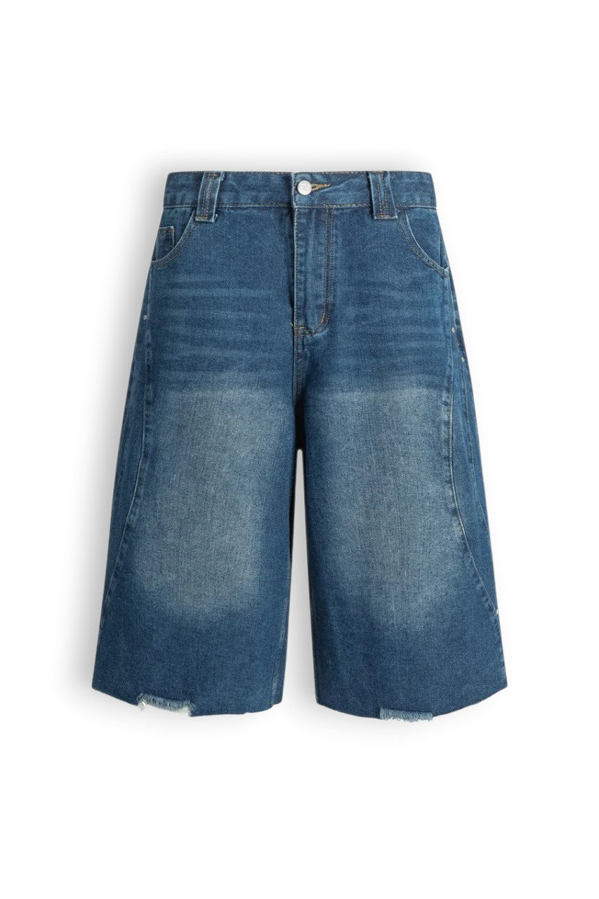 Baggy Denim Shorts