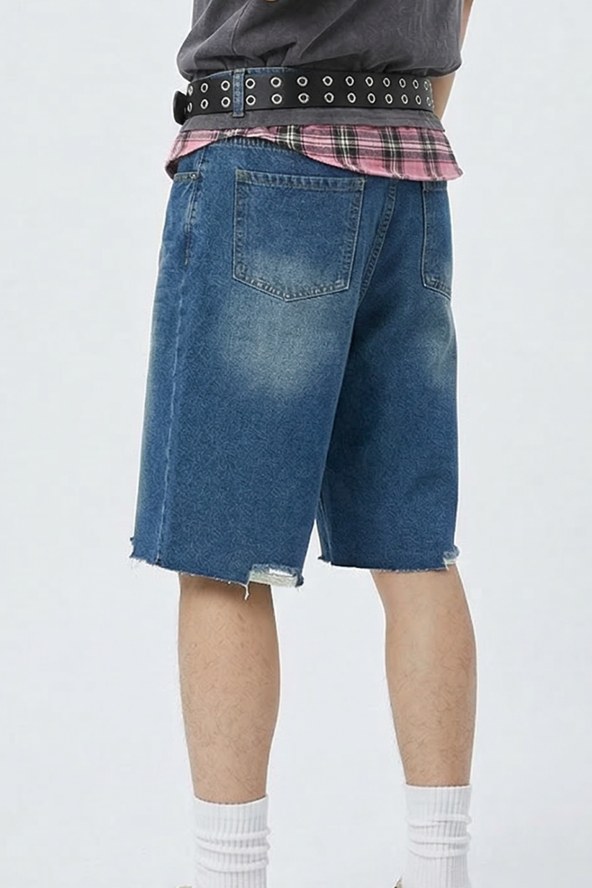 Baggy Denim Shorts