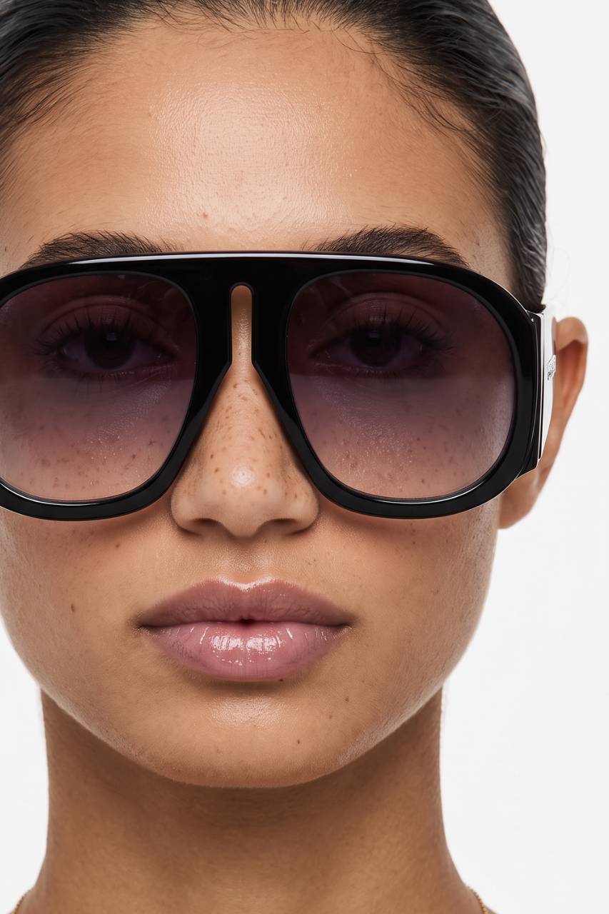 Oversized Aviator Sunglasses