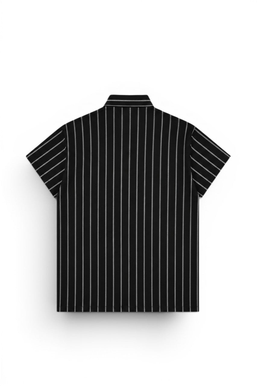 Striped Mesh Shirt