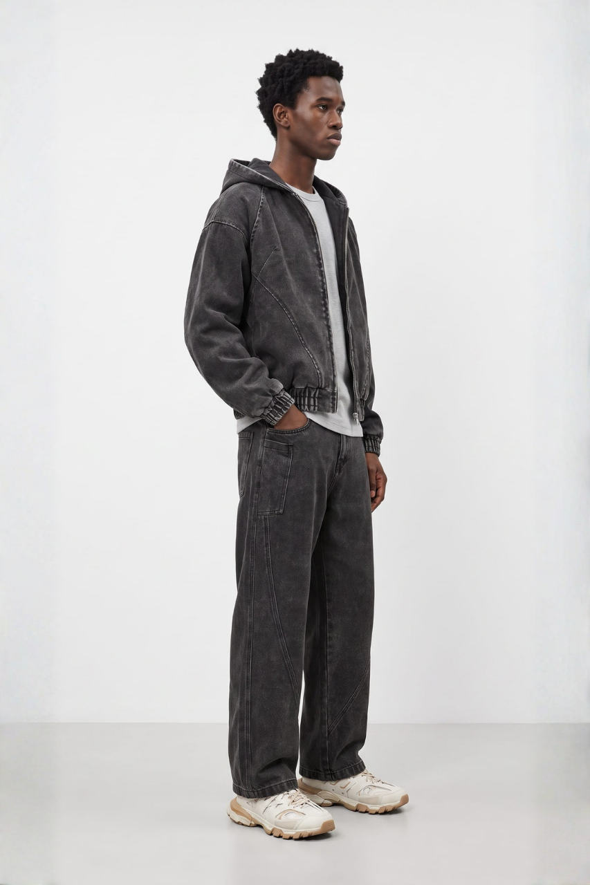 Hooded Zip Jacket