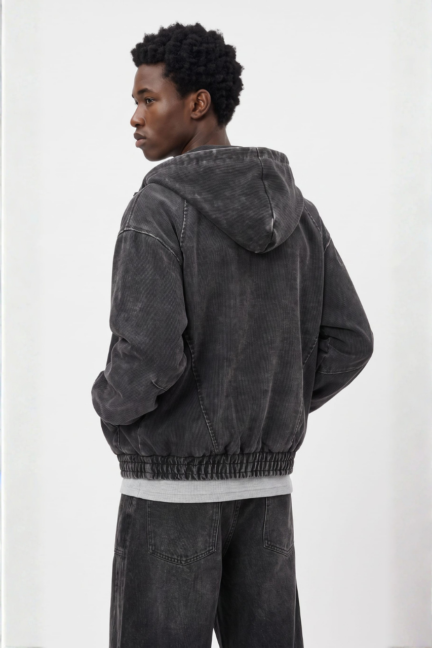 Hooded Zip Jacket