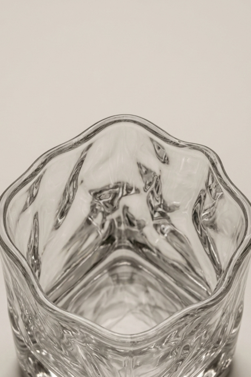 Wavy Tumbler Glass