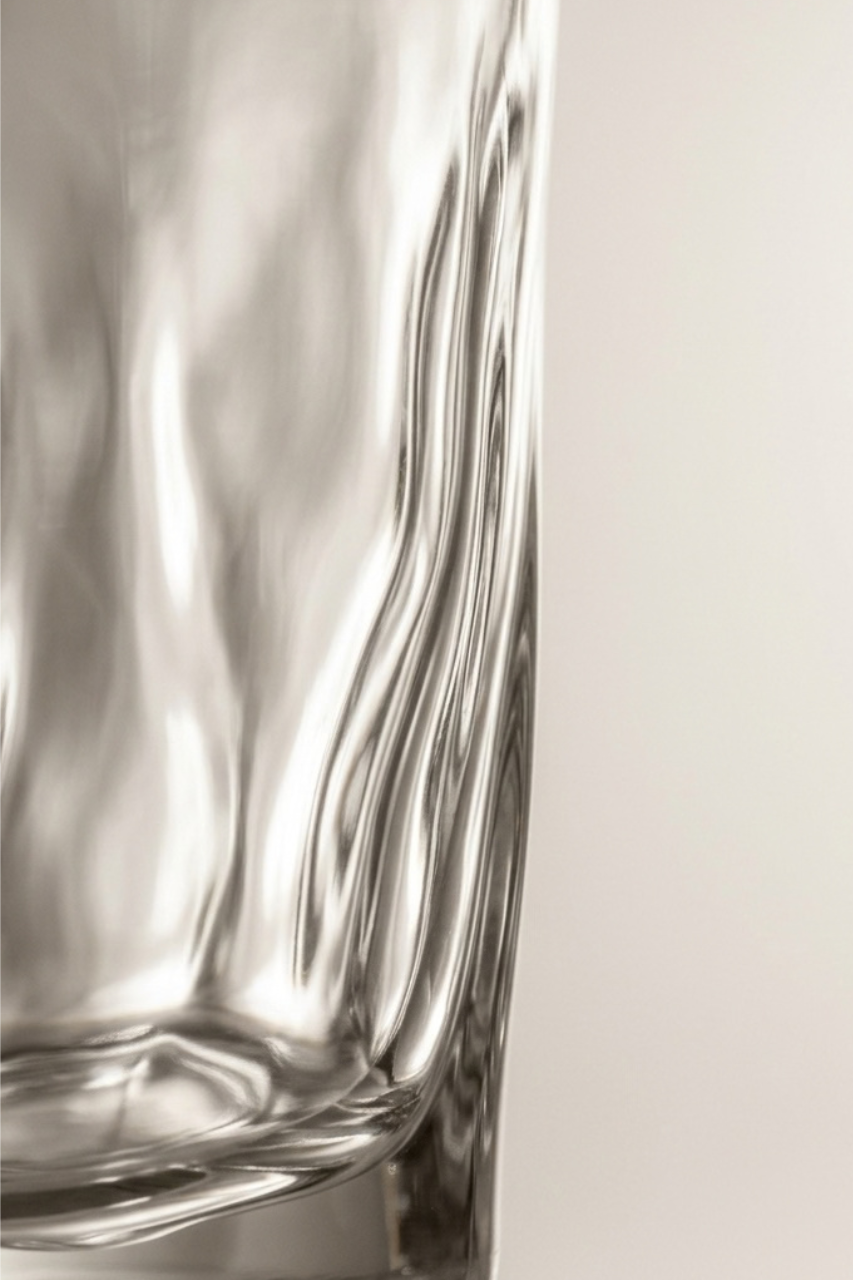 Wavy Tumbler Glass