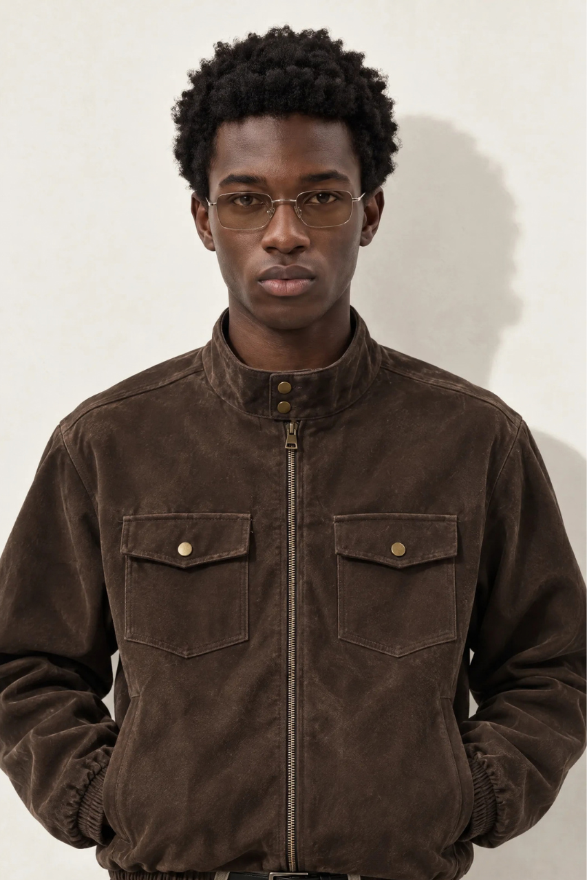 Loose fit Harrington Jacket