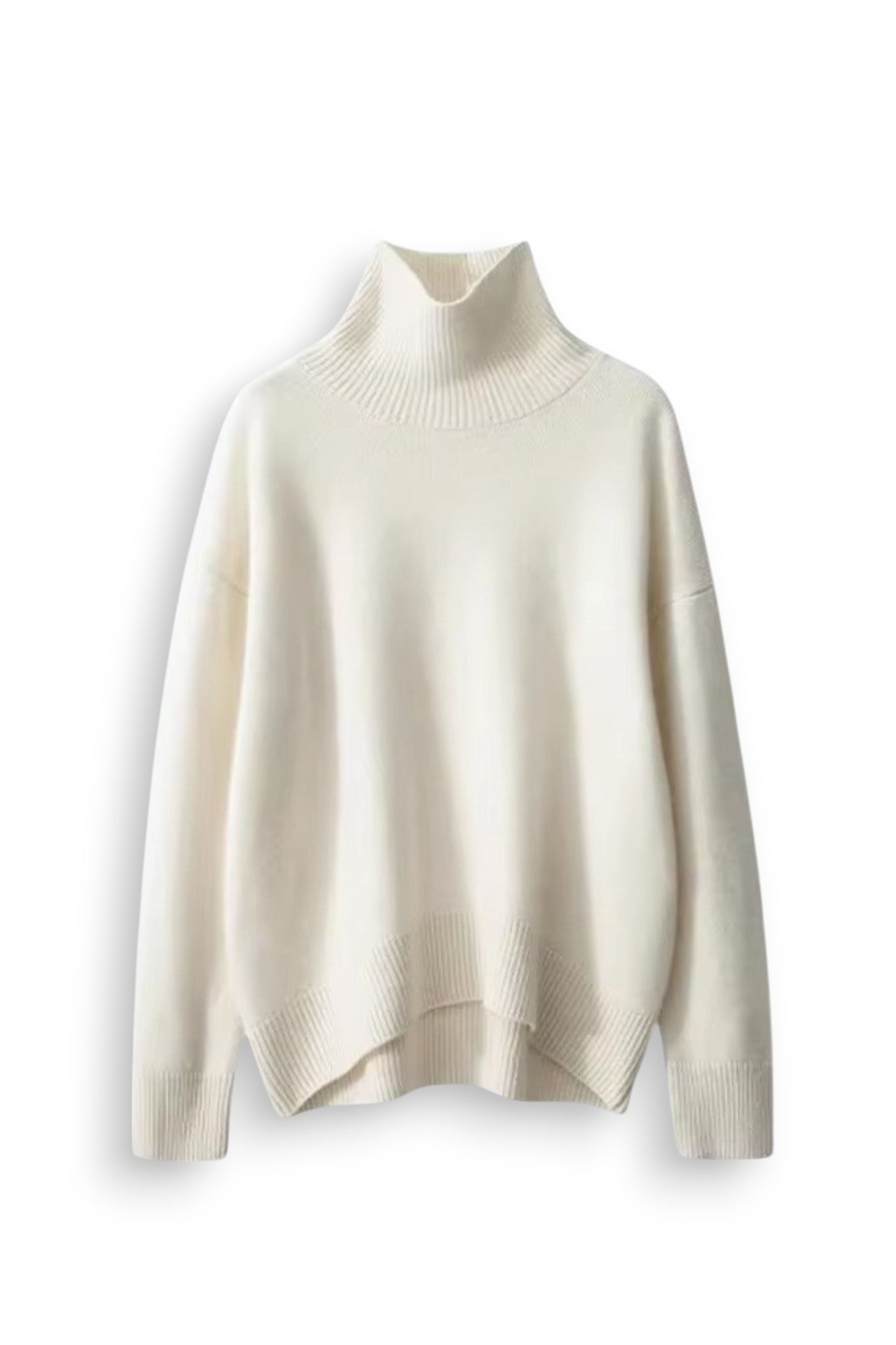 High Neck cashmere sweater