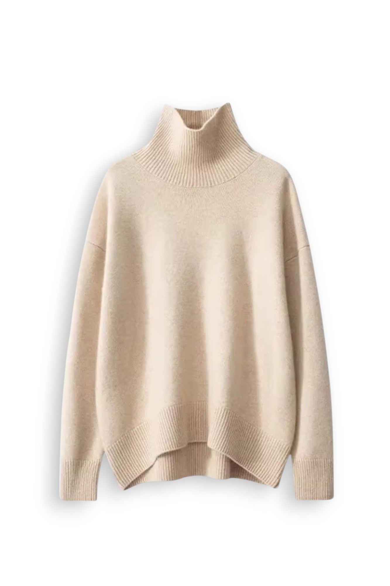 High Neck cashmere sweater