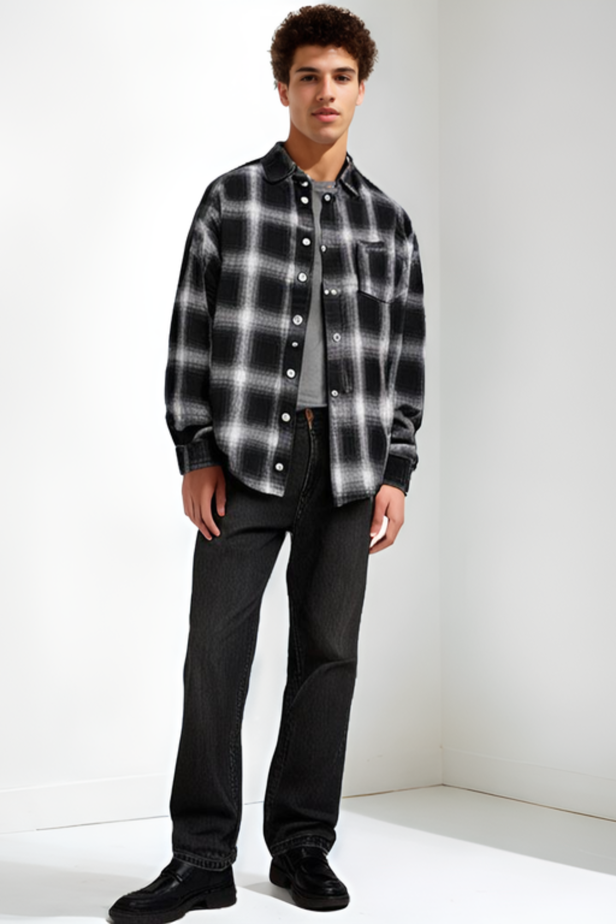 Overshirt Flannel Shirt