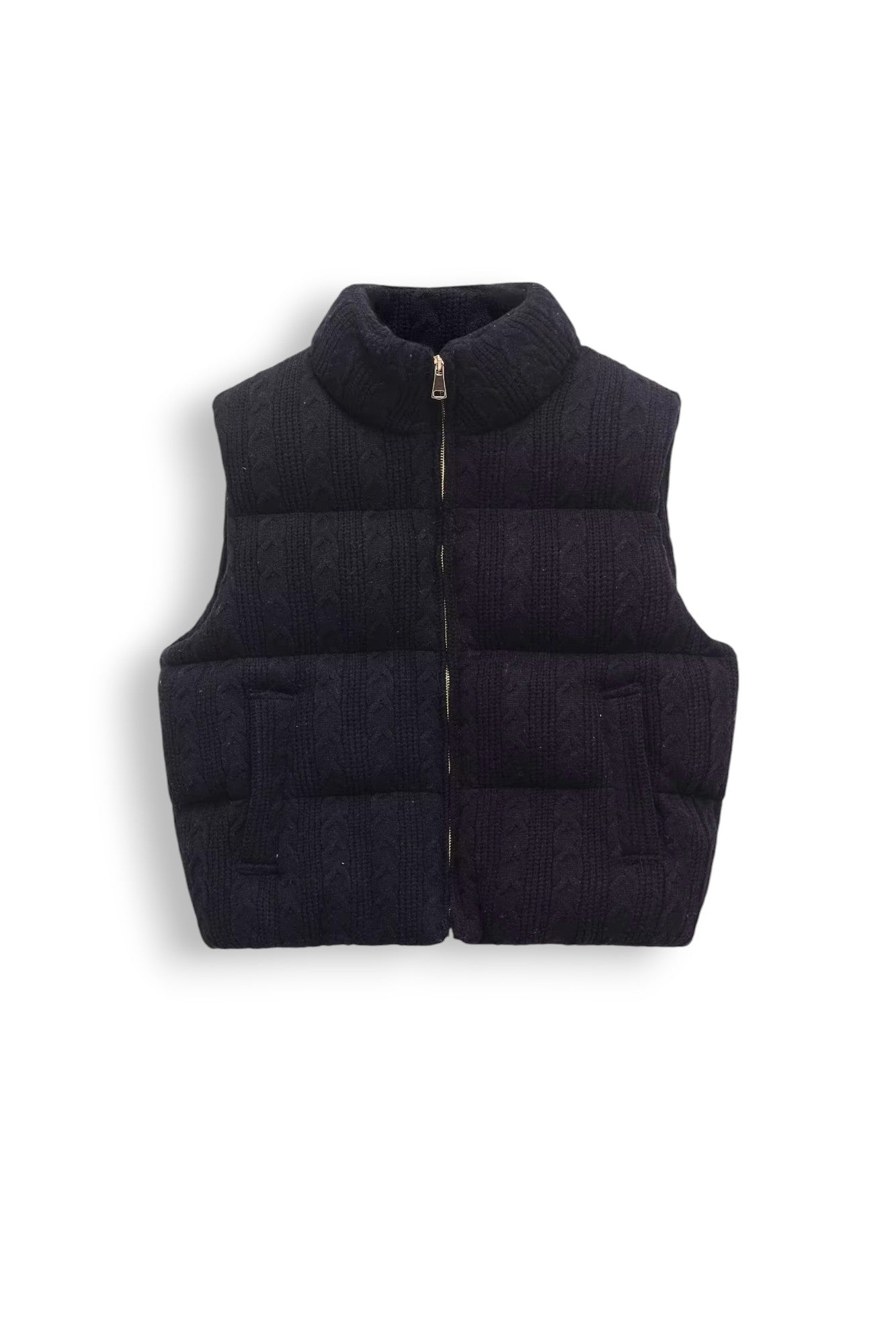 Kitted Puffer Vest