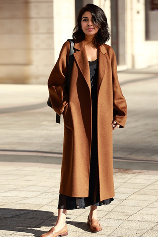 Handmade Wool - Cashmere Coat