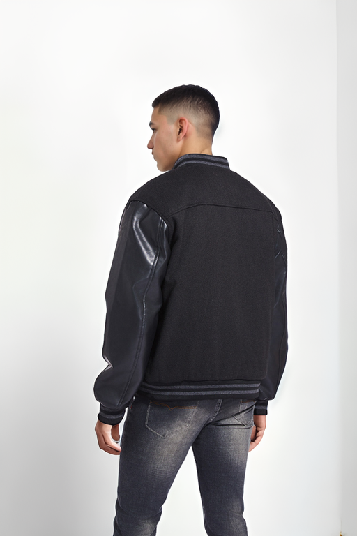 Embroidery Varsity Jacket