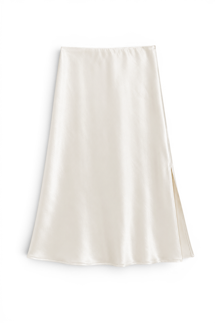 Satin Slip Skirt