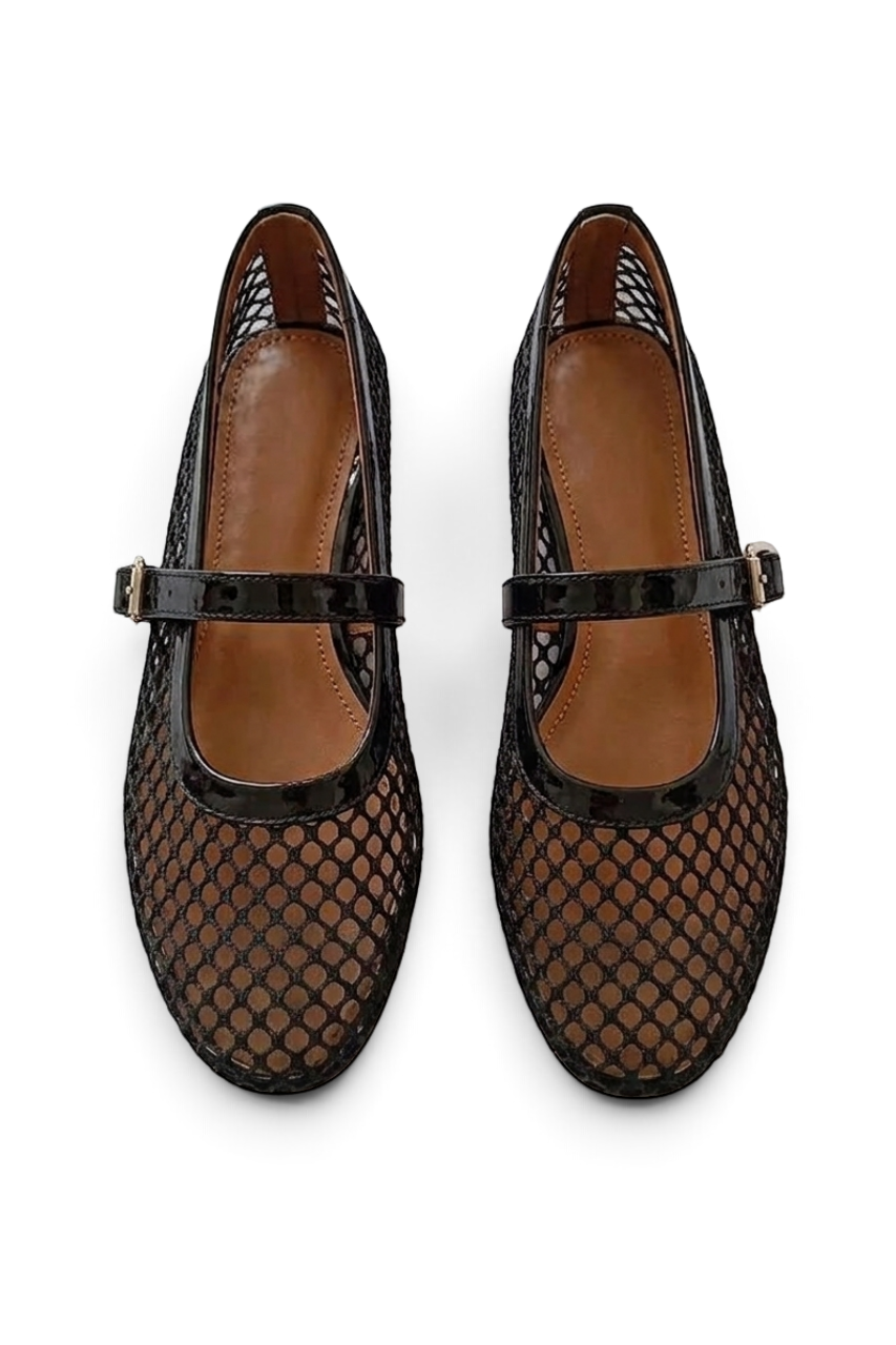 Mesh Ballet Flats