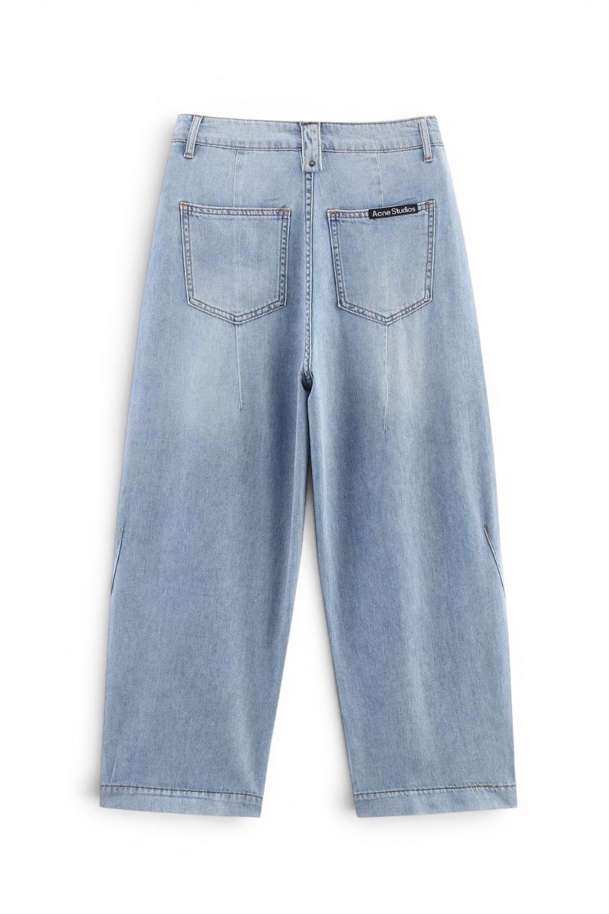 Straight Leg Ankle Jeans