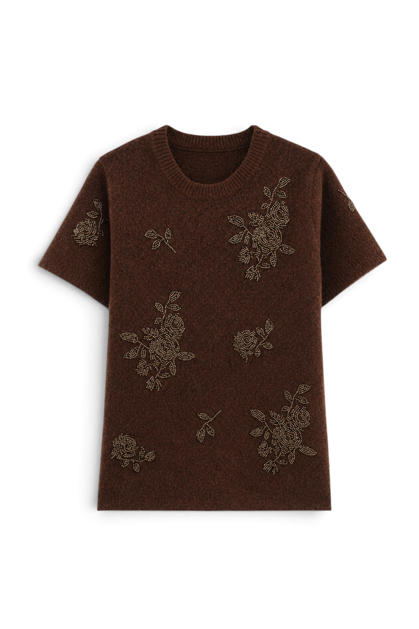 Beaded Embellished Sweater