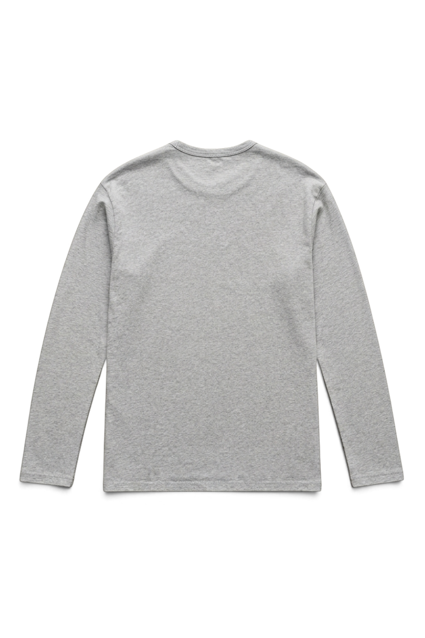 Slim-Fit Cotton Henley Shirt