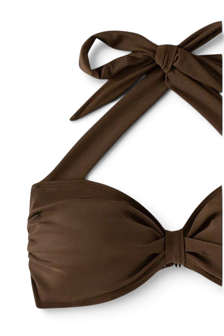 Tie Up High Waisted Bikini