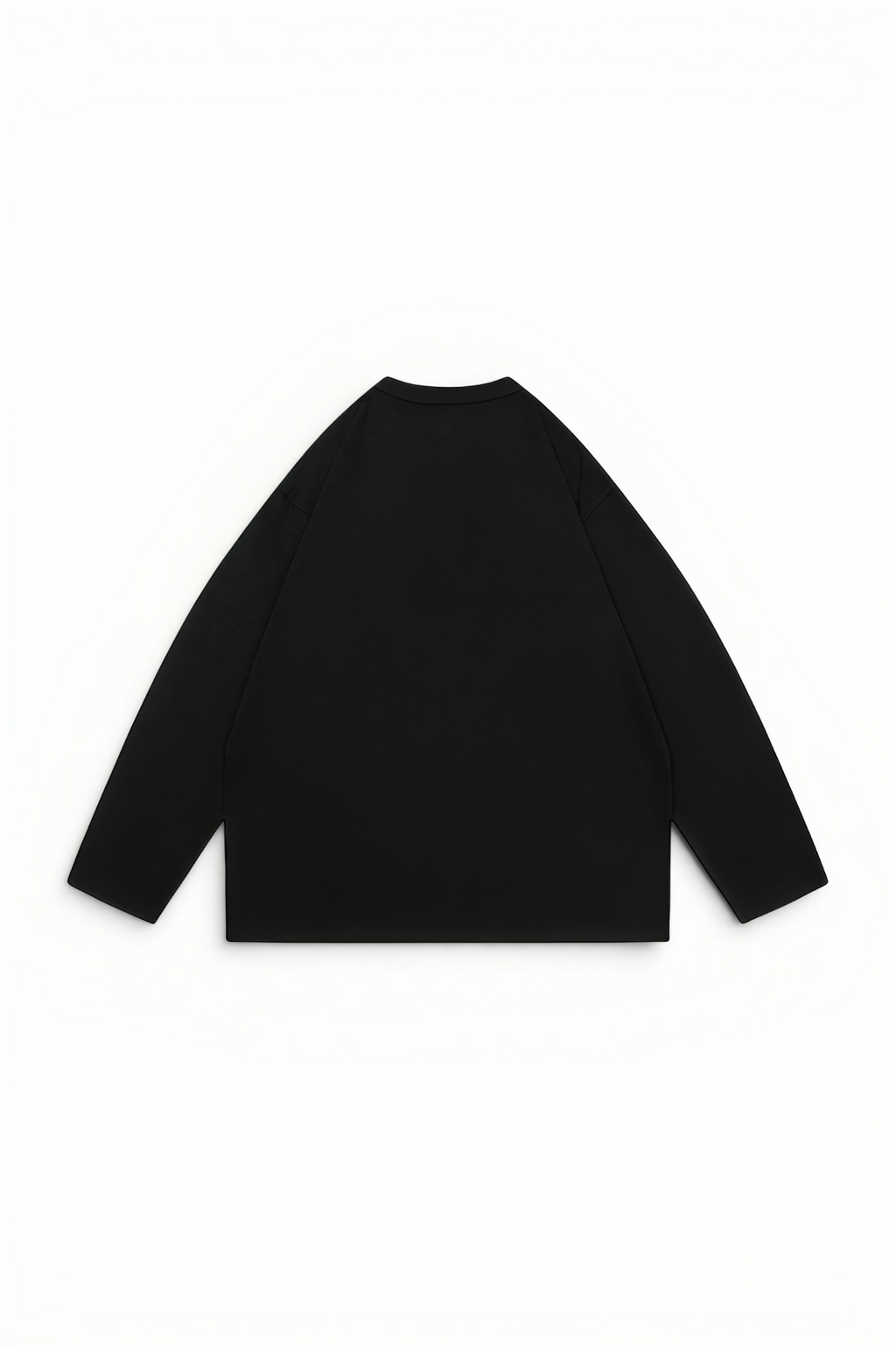 Loose Fit Cotton Henley Shirt