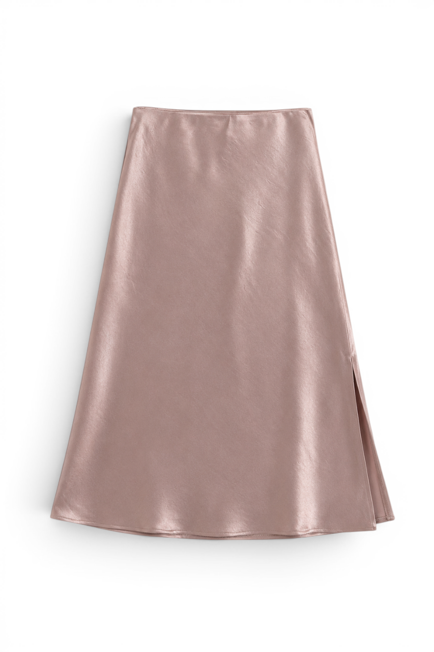 Satin Slip Skirt