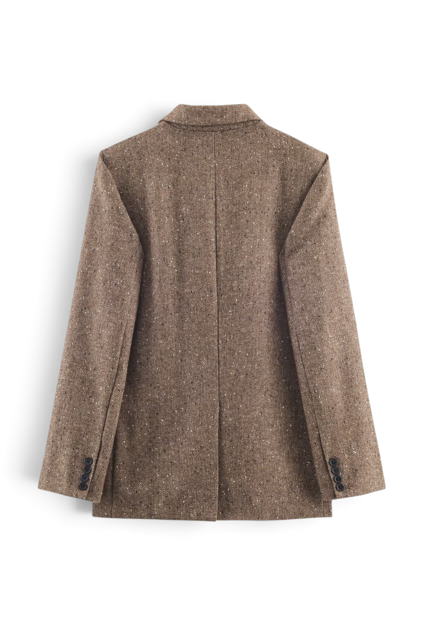 Single Breasted Twill Blazer