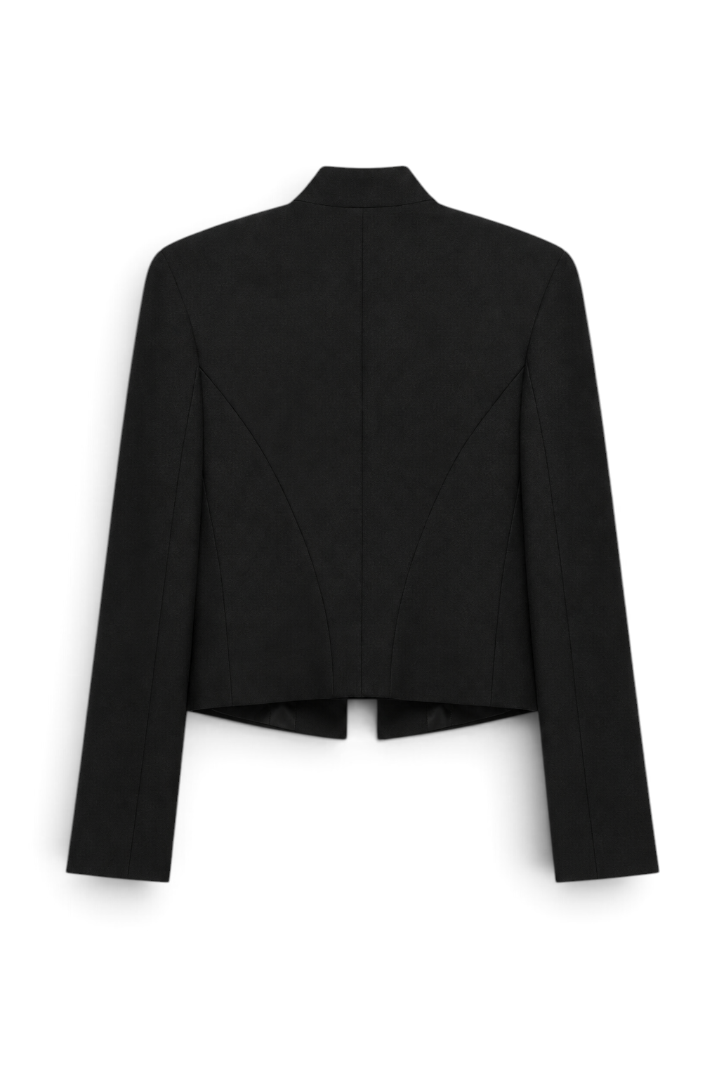 Tailored Padded Shoulder Blazer
