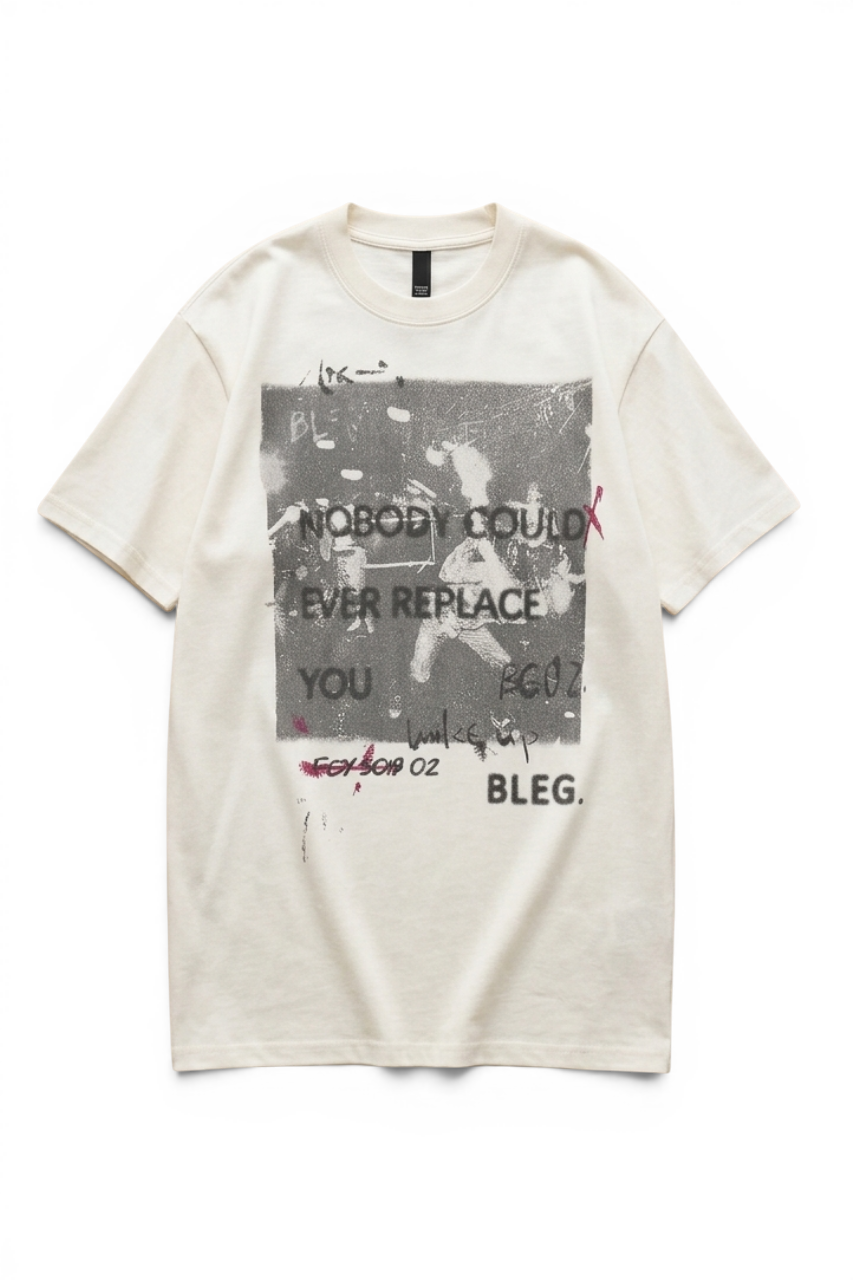 Oversized Graphic Cotton T-Shirt