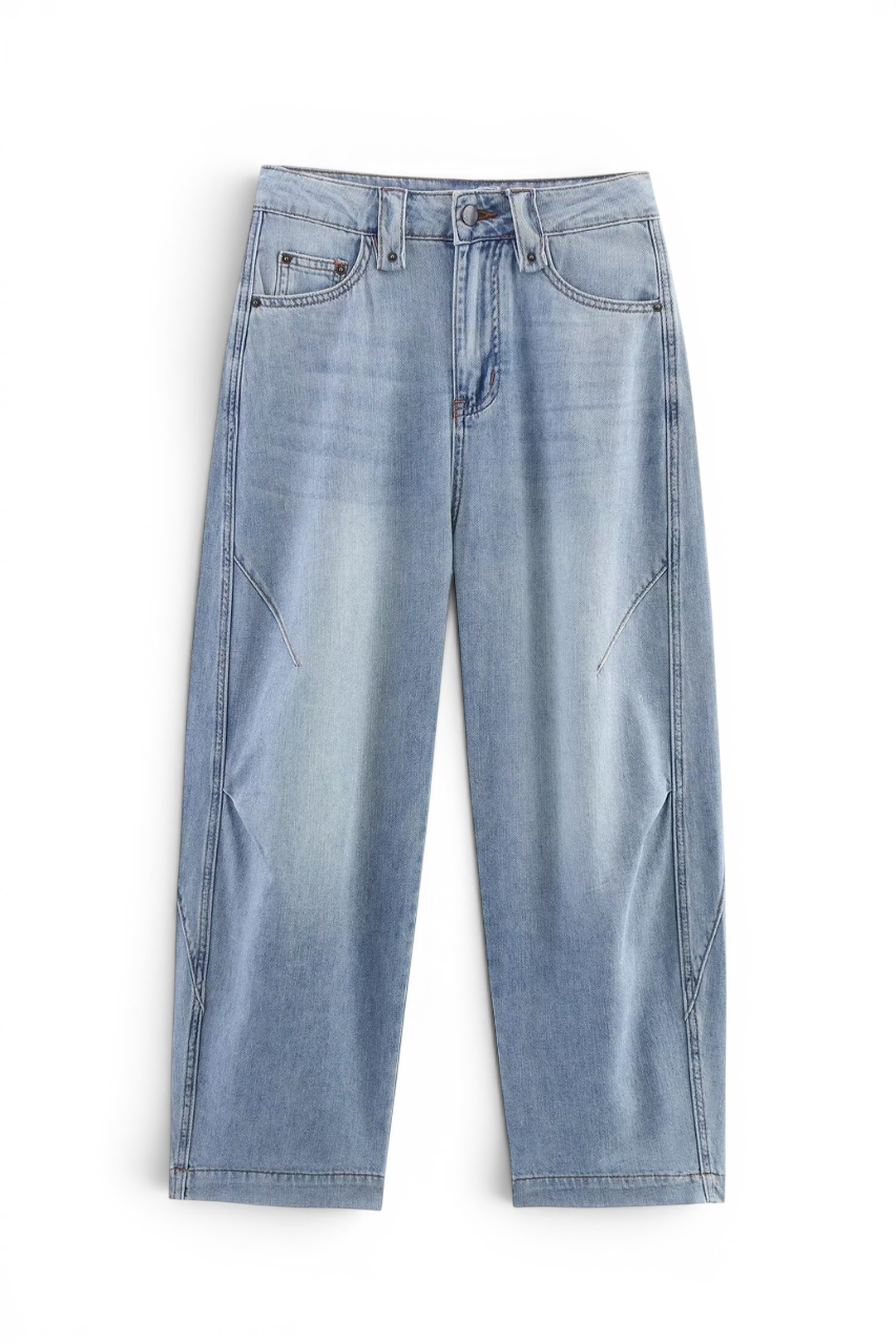 Straight Leg Ankle Jeans